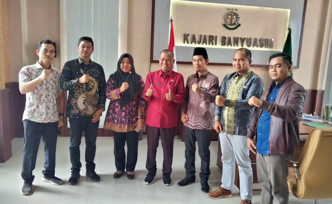 Bawaslu Banyuasin Lakukan Audiensi dengan Kajari Banyuasin