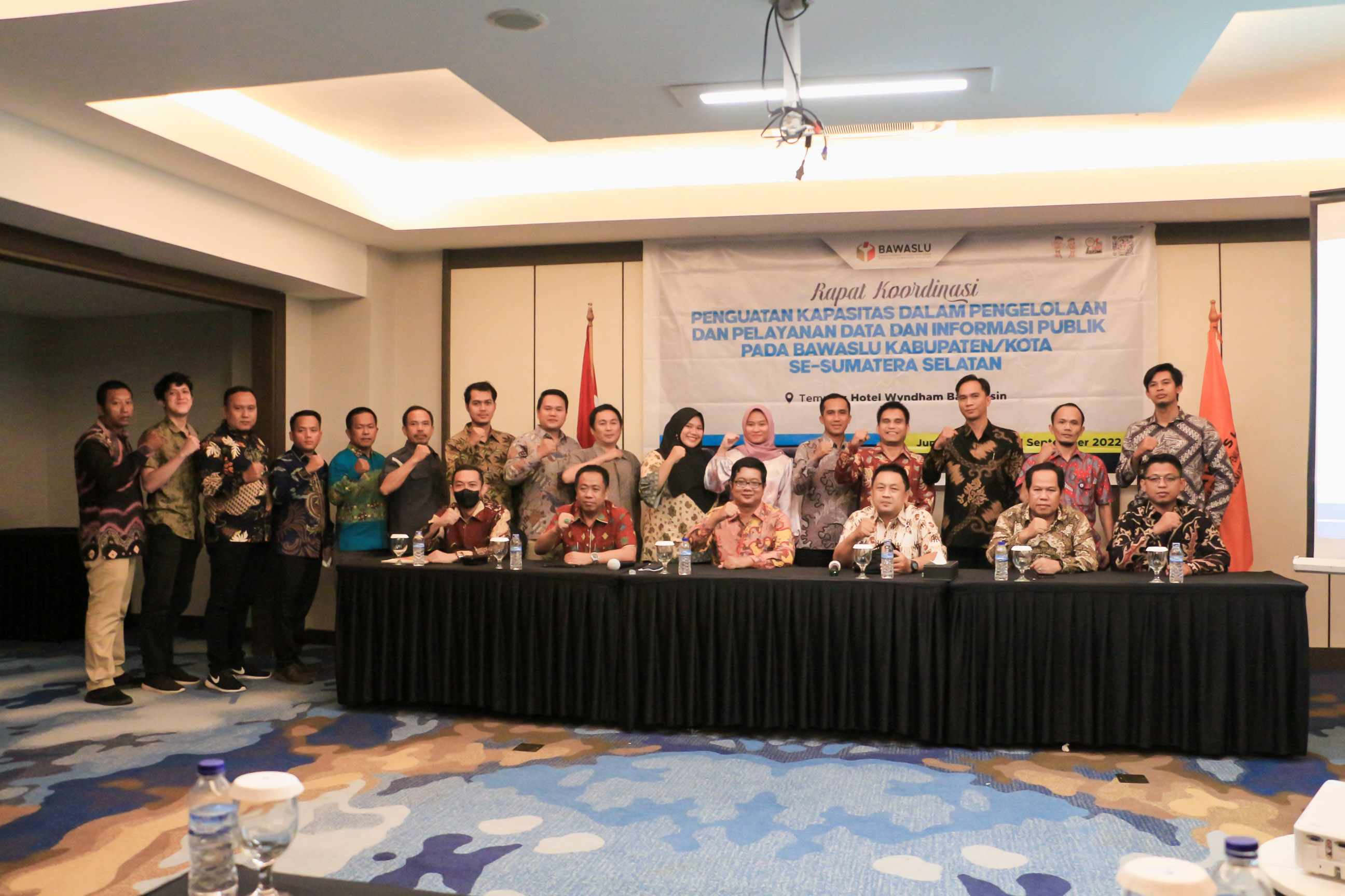 Penguatan Kapasitas Pelayanan Informasi, Bawaslu Banyuasin Ikuti Rakor 