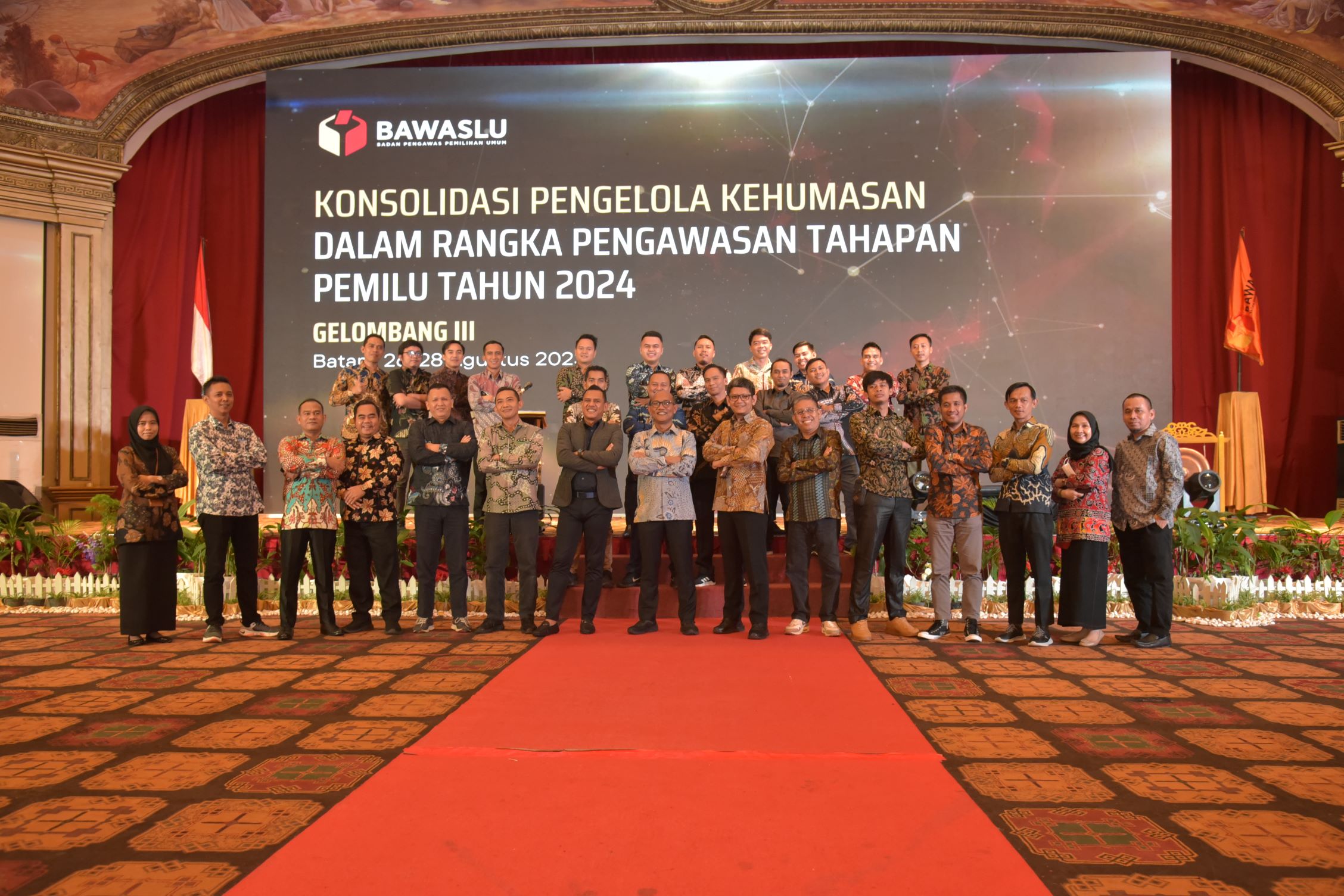 HUMAS BAWASLU IKUTI KONSOLIDASI PENGELOLA KEHUMASAN