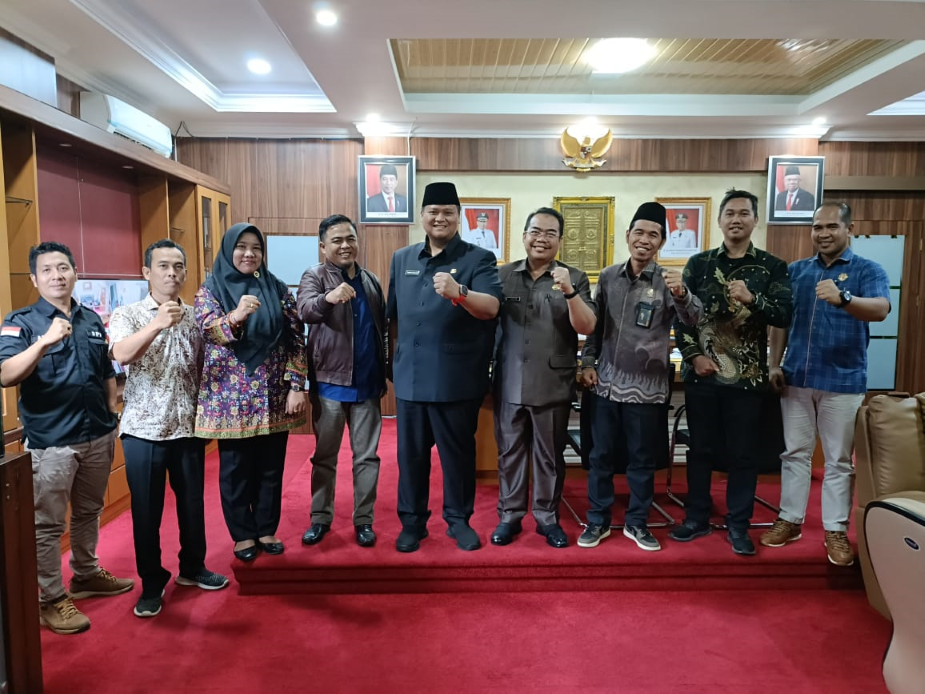 PIMPINAN BAWASLU KEMBALI AUDIENSI DENGAN SEKDA