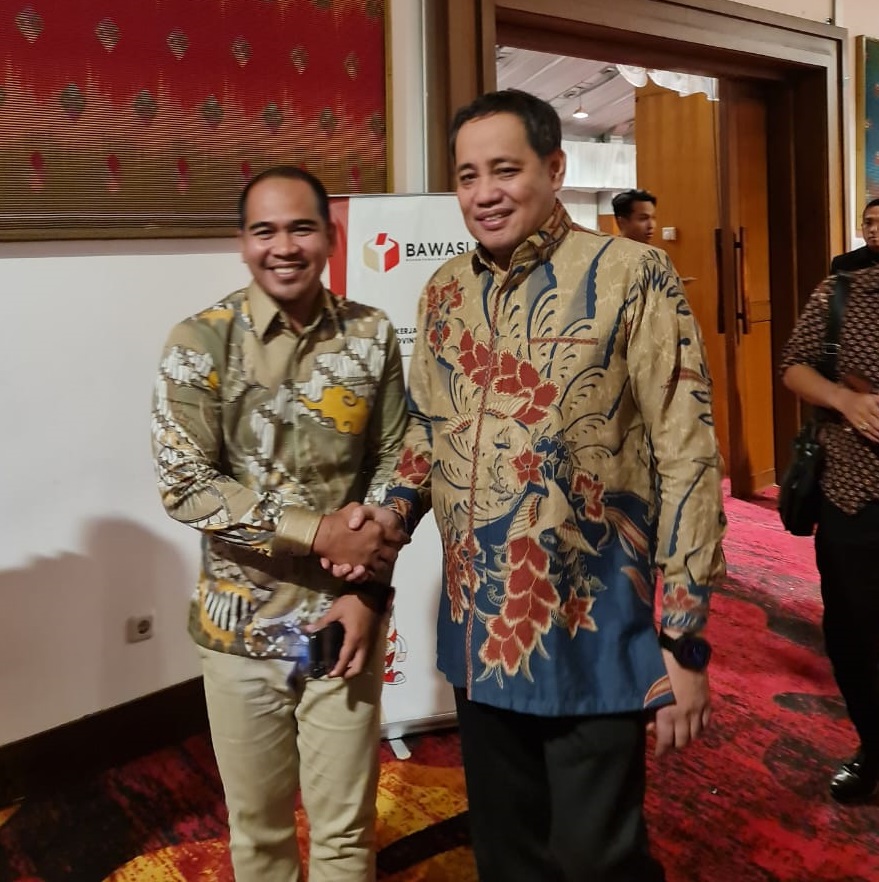 Kordiv SDM Hadiri Rapat Kerja Evaluasi Kinerja Bawaslu Provinsi dan Kabupaten/Kota