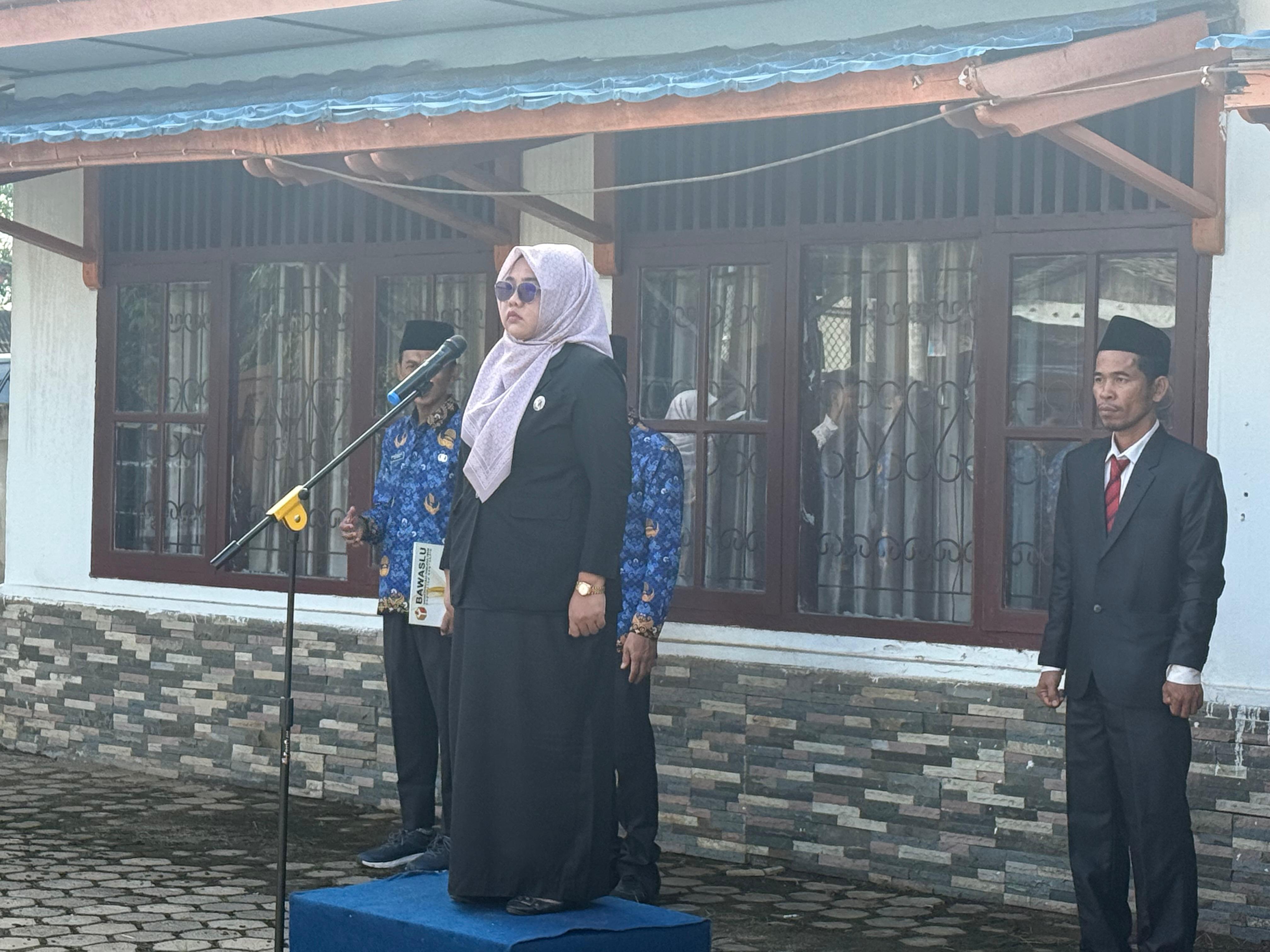 Pimpin Upacara Hari Kesaktian Pancasila, Siti Holijah: Maksimalkan Pencegahan dan Pengawasan Melekat