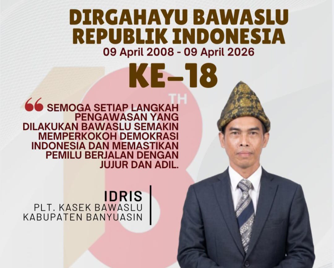 HUT Bawaslu ke 18