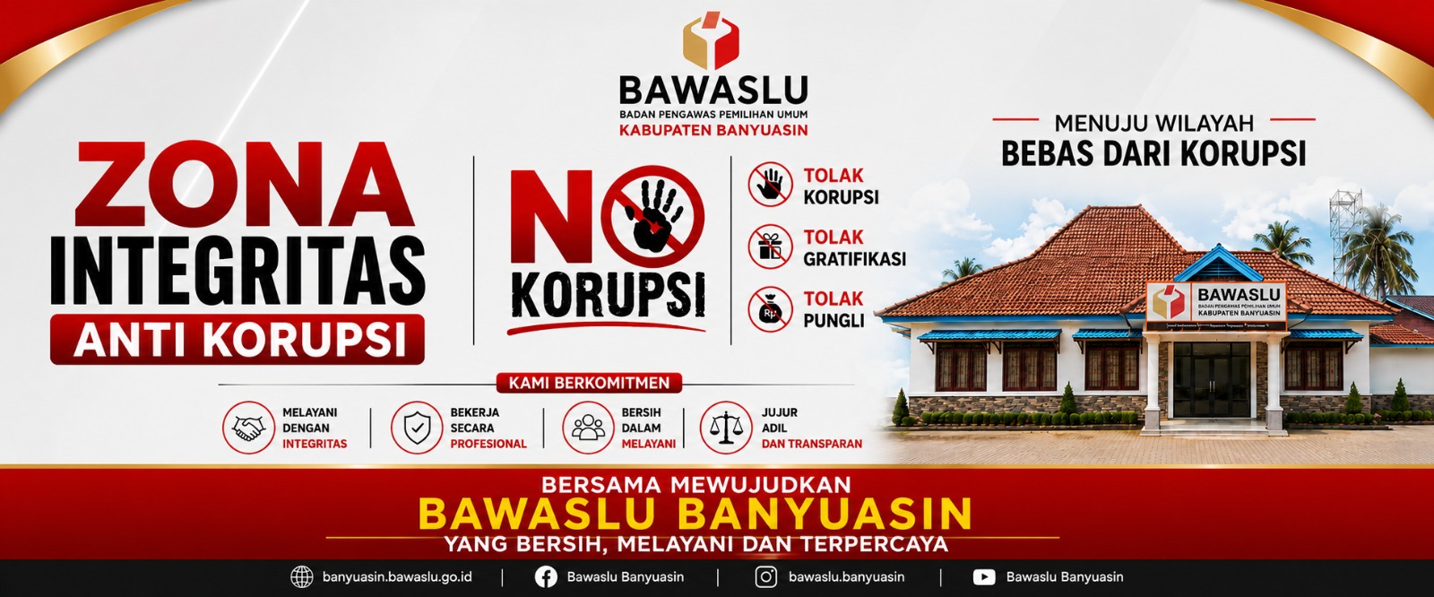 Bawaslu Banyuasin Zona Integritas