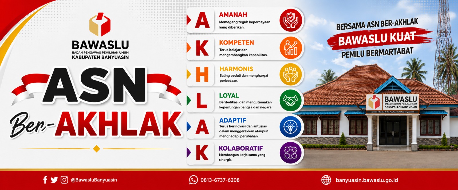 Bawaslu Banyuasin ASN Akhlak
