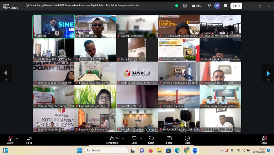 Zoom meeting 