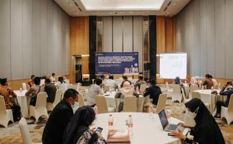 Bawaslu Banyuasin Mengikuti Sosialisasi 4 Instrumen Penataan Dan Pengelolaan Arsip