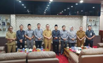 Bawaslu Banyuasin Audiensi Dengan Pj. Bupati Banyuasin : Tingkatkan Sinergitas dan Sukseskan Pemilu 2024