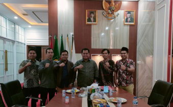 Perkuat Sinergitas Pimpinan Bawaslu Lakukan Audiensi dengan Bupati 