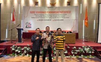 Kordiv P2H Bawaslu Kabupaten Banyuasin Hadiri Rakor  Pengawasan Partisipatif 