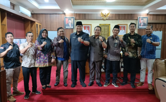 PIMPINAN BAWASLU KEMBALI AUDIENSI DENGAN SEKDA