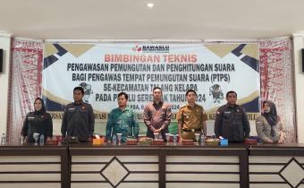 Muslim Hadiri Bimtek PTPS Kecamatan Talang Kelapa