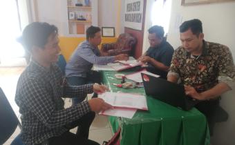 Penerimaan Berkas Peserta Existing Anggota Panwaslu Kecamatan Bawaslu Kabupaten Banyuasin