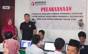 Gelar Evaluasi Kinerja Panwaslu Kecamatan Existing Bawaslu Kabupaten Banyuasin