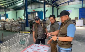 Awasi Pencetakan Surat Suara, Raden Zakaria Pastikan Kesesuaian Surat Suara