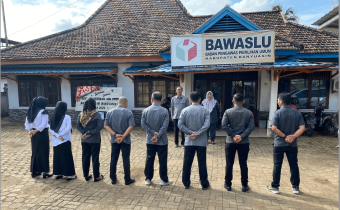Bawaslu Banyuasin Gelar Apel Pagi, Tekankan Pentingnya Etika Pengawasan