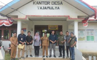 Bawaslu dan KPU Banyuasin Lakukan Coktas di Desa Taja Mulya, Kecamatan Betung