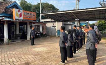 Bawaslu Banyuasin Gelar Apel Pagi, Ciptakan Budaya Disiplin